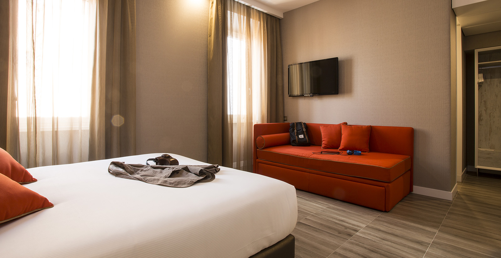 Smooth Hotel Rome – The Rooms – Sleep in Rome near the Station